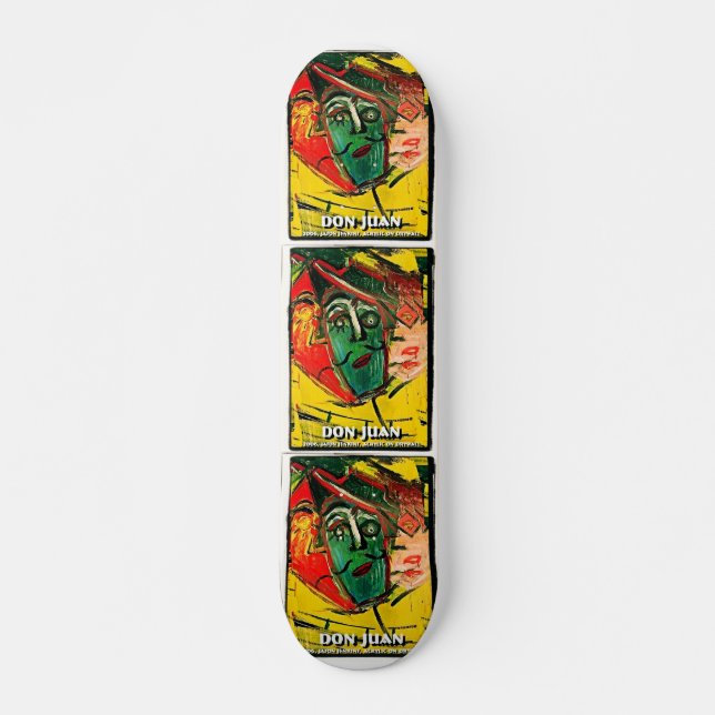 SKATEBOARD DON JUAN (Anverso )