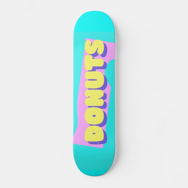 Skateboard donuts de patinaje (Anverso)