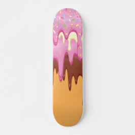 Skateboard Donuts flotantes