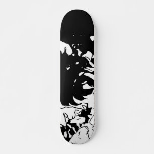 Skateboard Doodle de Flor