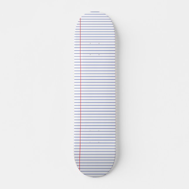 Skateboard Doodle It Your Self Paper (Anverso )