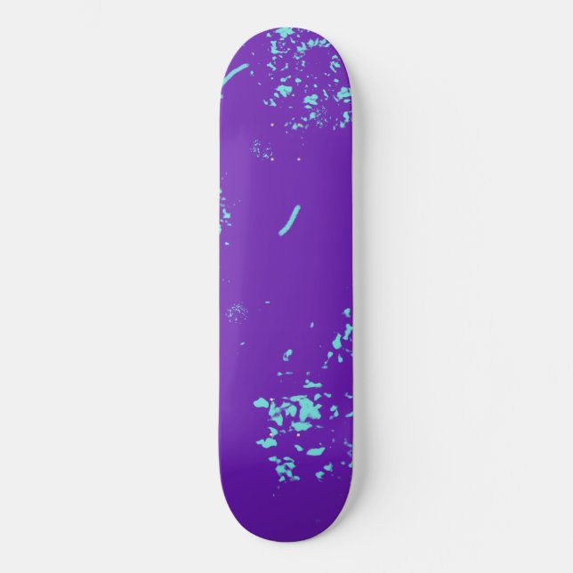 Skateboard Doodles azul pálido (Anverso)