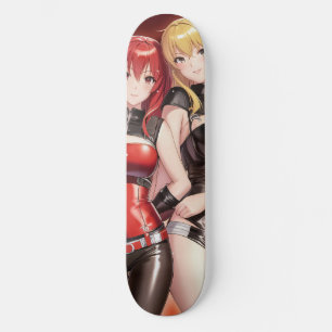 Skateboard Dos Chicas Anime