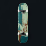 Skateboard Dos hacia el norte<br><div class="desc">Decoración del hogar</div>