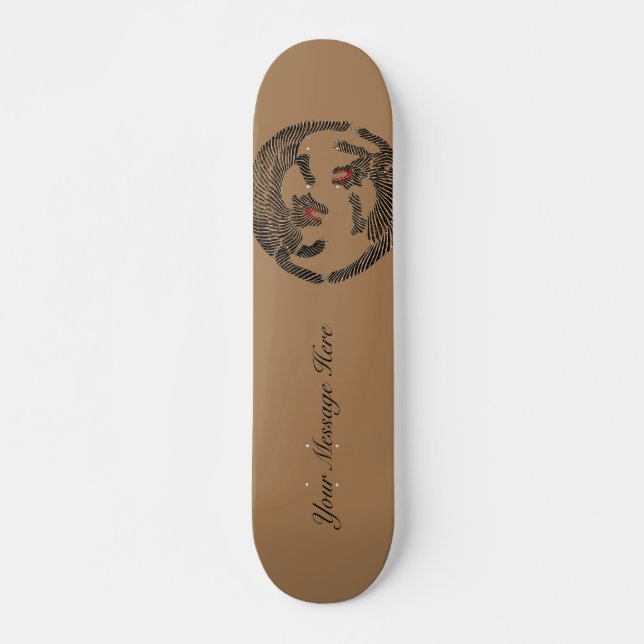 Skateboard Dos Ilustraciones tigre en Taguchi Tomoki (Anverso )