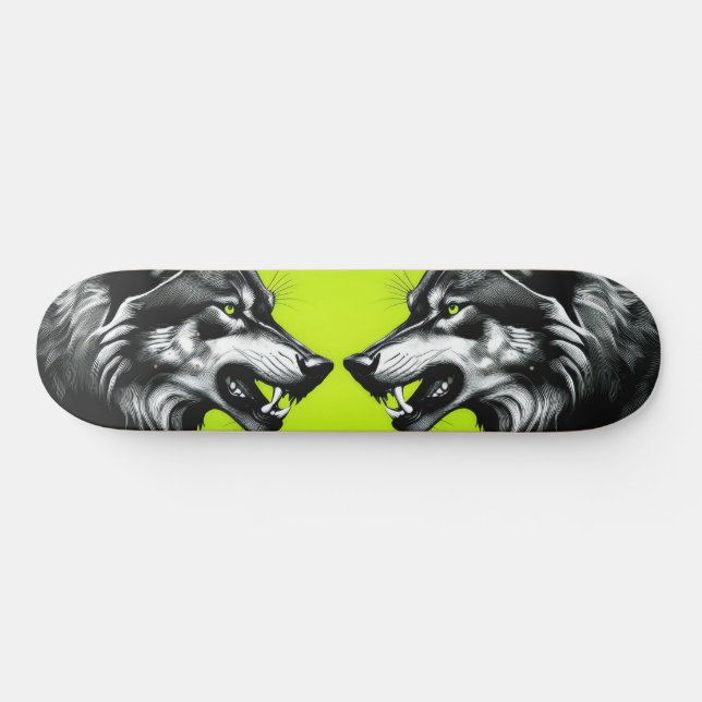 Skateboard Dos lobos (Horz)