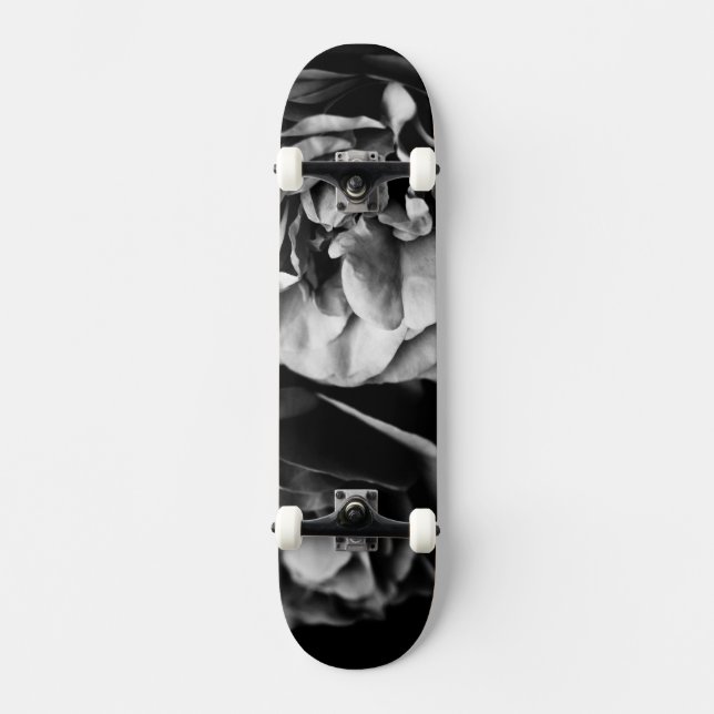 Skateboard dos rosas (Anverso)