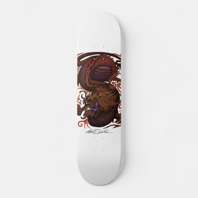 Skateboard Dragón (Anverso)