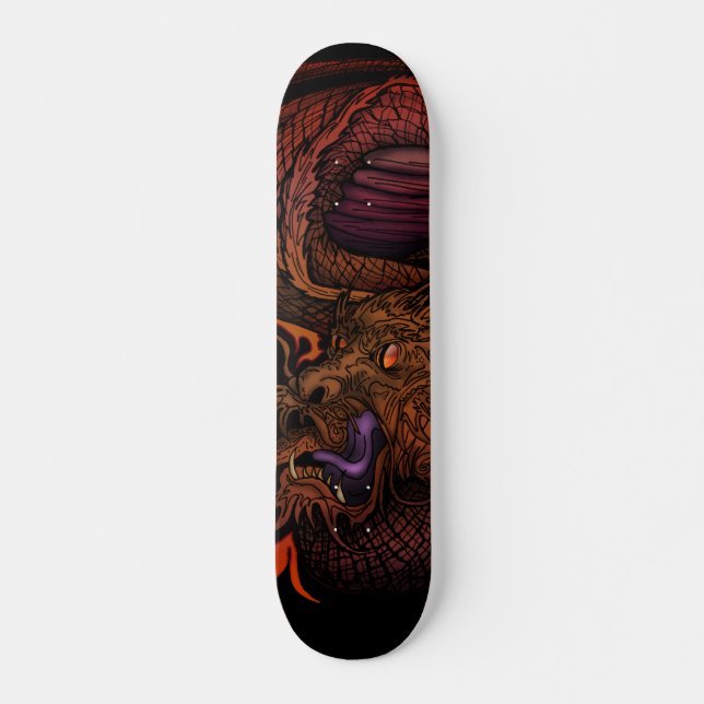 Skateboard Dragón (Anverso )