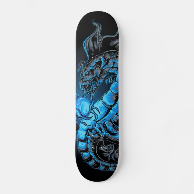 Skateboard Dragón (Anverso)