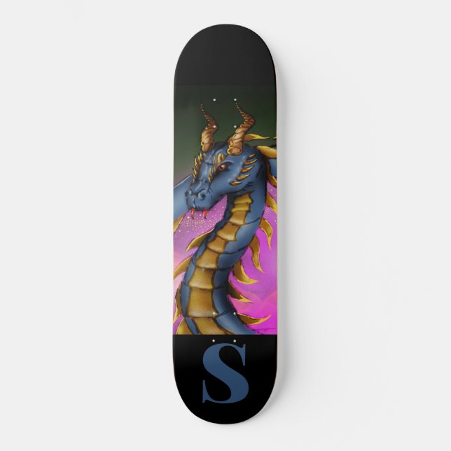 Skateboard Dragón (Anverso)