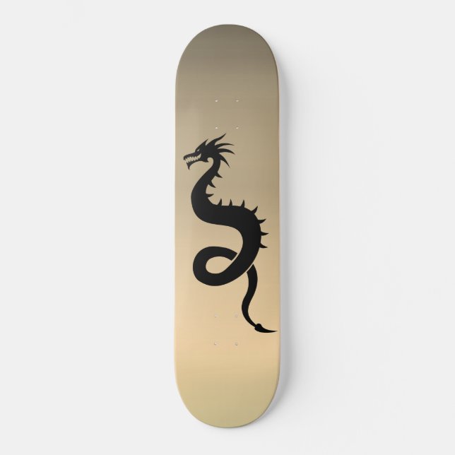 Skateboard Dragón, (Anverso)