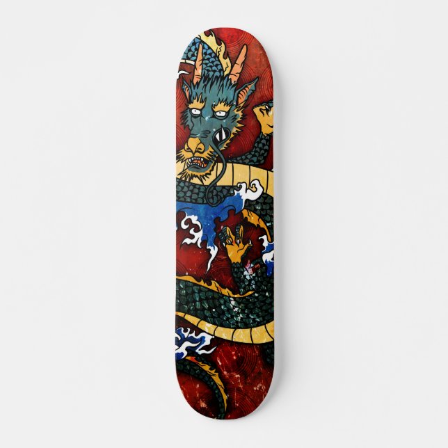 Skateboard Dragón (Anverso )