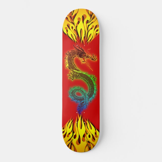 Skateboard Dragón (Anverso)