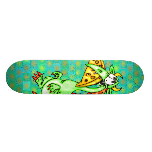 Skateboard Dragón cariñoso del queso