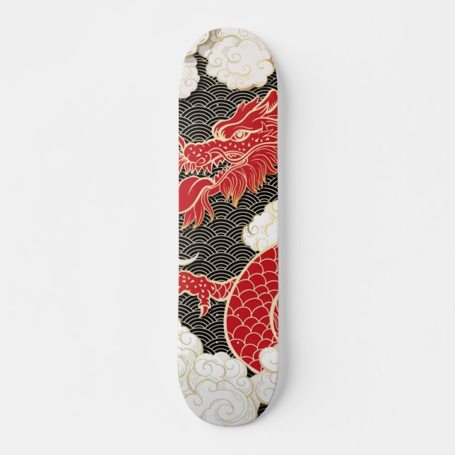 Skateboard Dragón chino (Anverso )