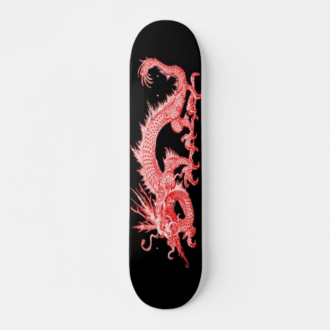 Skateboard dragón chino v 16 (Anverso )