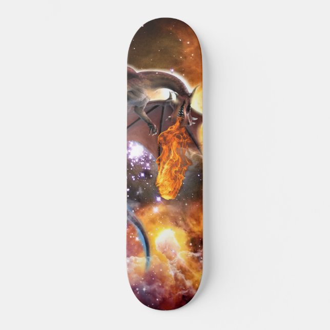 Skateboard Dragón De La Galaxia Estrecha (Anverso)
