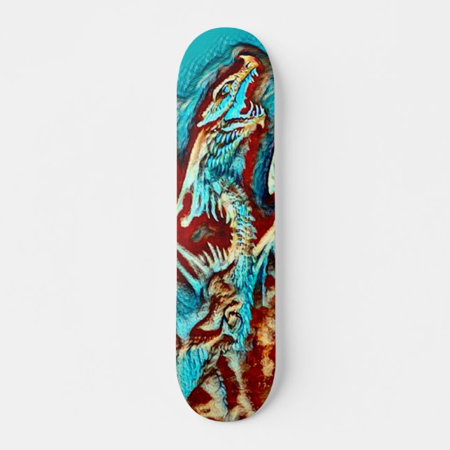 Skateboard Dragon Drop Personalizado Pro Park Board (Anverso )