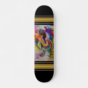 Skateboard Dragon Head