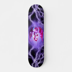 Skateboard Dragon Lightning