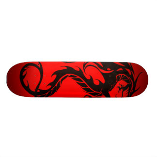 Skateboard Dragón negro