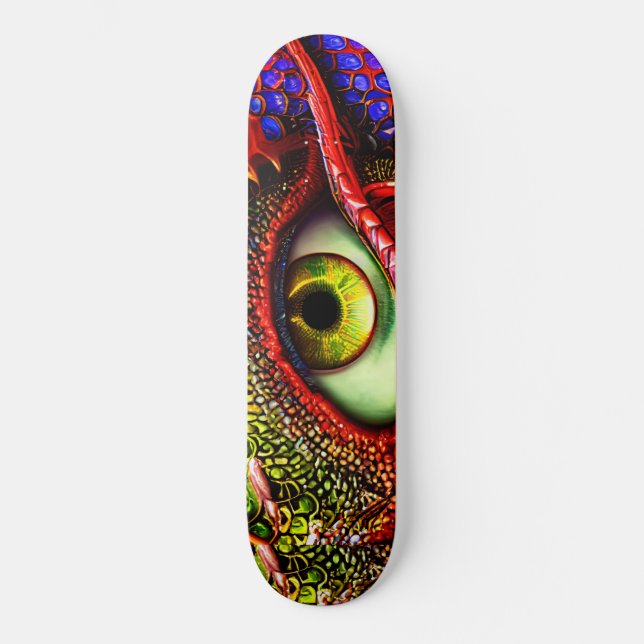 Skateboard Dragon Retro Guay Eye (Anverso)
