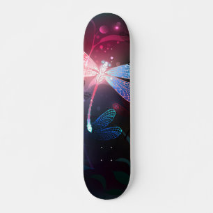 Skateboard Dragón rojo