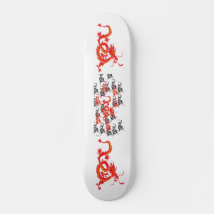 Skateboard Dragón rojo/Año nuevo chino