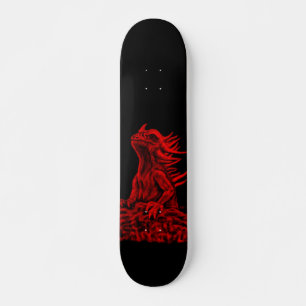 Skateboard Dragón rojo pequeño