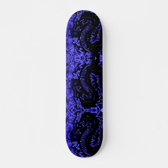 Skateboard Dragon Spirit Element Zero Personalizado Pro Park  (Anverso )