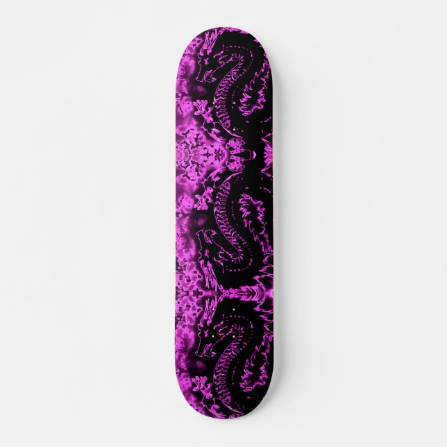 Skateboard Dragon Spirit Element Zero Personalizado Pro Park  (Anverso )