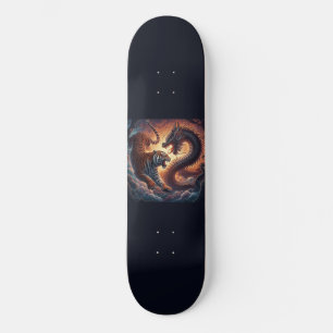 Skateboard Dragón y tigre
