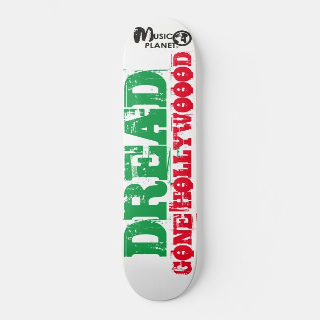 Skateboard DREAD GONE HOLLYWOOD /Skateboard TST (Anverso)