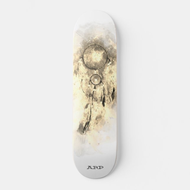 Skateboard *~* Dream Catcher Tribal Shaman Sacred Shamanic (Anverso)
