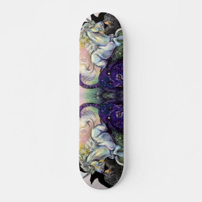 Skateboard Dream Gaurdians Unicorn (Anverso )