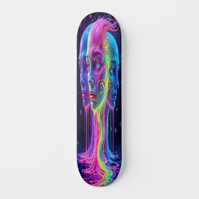 Skateboard Drip Visions Edition 4 (Anverso)