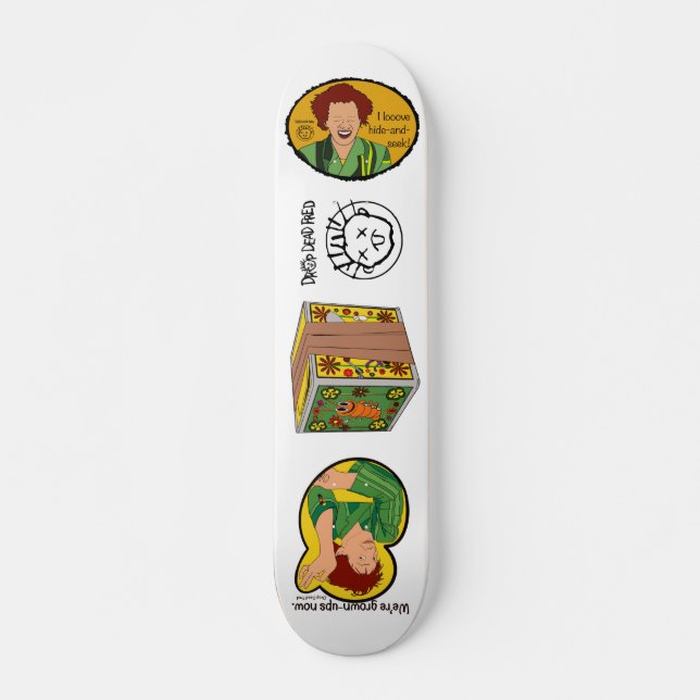 Skateboard Drop Dead Fred deck (Anverso )