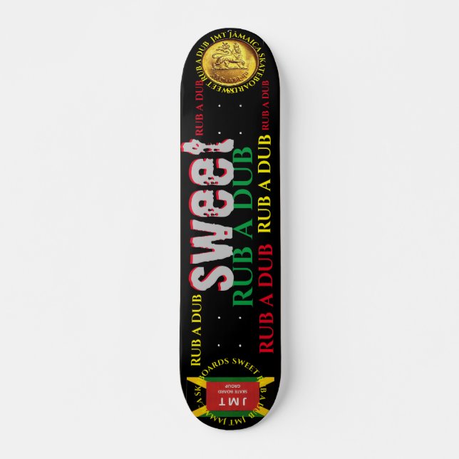 Skateboard DUEET RUD A DUB JMT 7 3/4" cubierta para skateboar (Anverso )