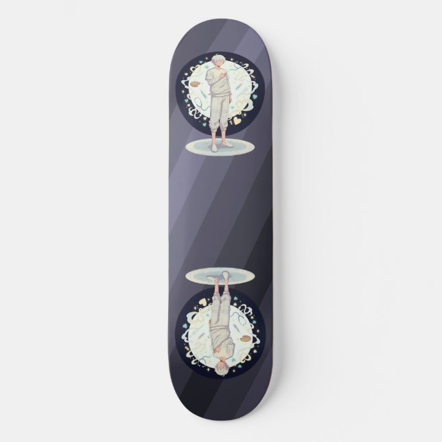 Skateboard Dulce arte de médico de anime (Anverso)