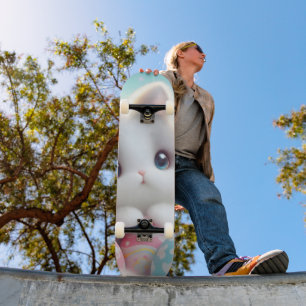 Skateboard Dulces Huevos de Pascua Kawaii de Pastel