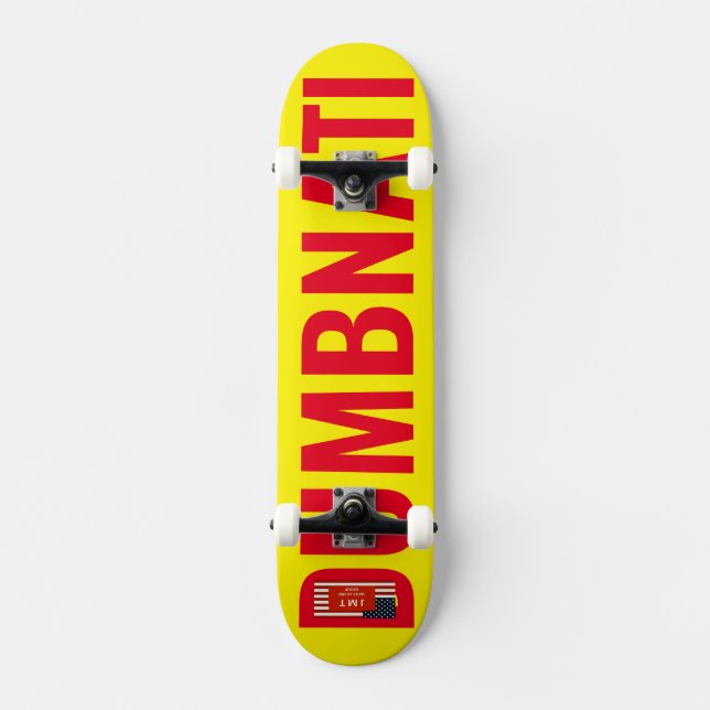 Skateboard DUMBNATI (Anverso)