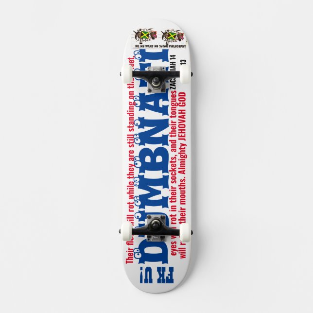 Skateboard DUMBNATI JMT (Anverso)