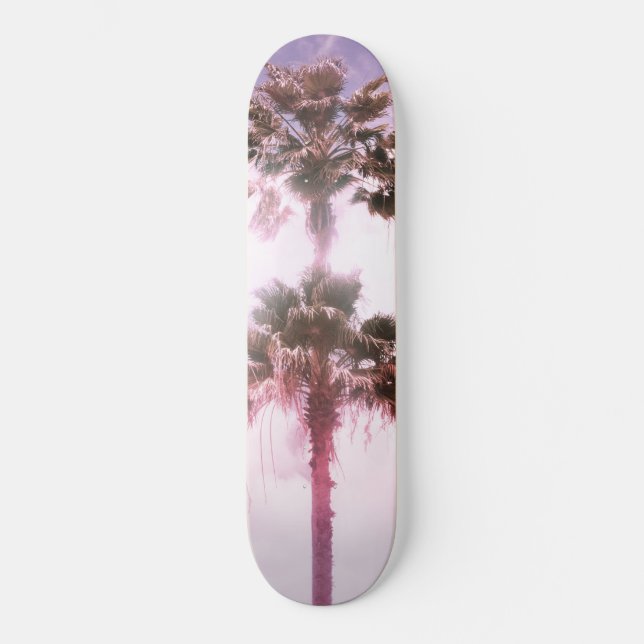Skateboard Dúo de árbol de palma #1 #wall #art (Anverso)