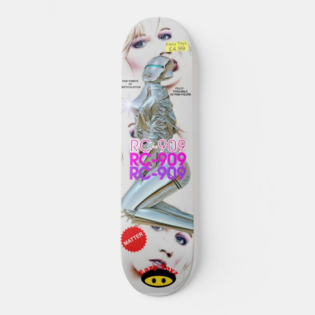 Skateboard Eazy Toyz "figura de acción" cubierta del (Anverso)
