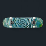 Skateboard Echeveria Roseta, Jardín Secreto de Marrakech<br><div class="desc">Echeveria roseta (Echeveria elegans),  una planta suculenta semidesértica nativa de México,  Jardín Secreto de Marrakech,  Medina de Marrakech,  barrio de Mouassine,  Marruecos.</div>