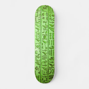 Skateboard Ecologia de jeroglíficos egipcios