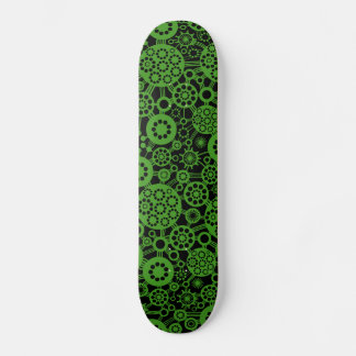 Skateboard Ecosistema - Avoacado verde sobre negro