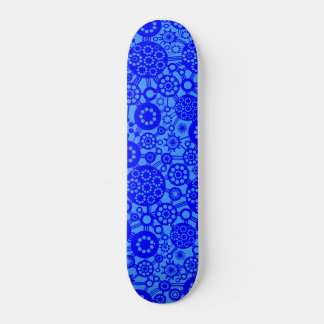 Skateboard Ecosistema: azul sobre azul bebé