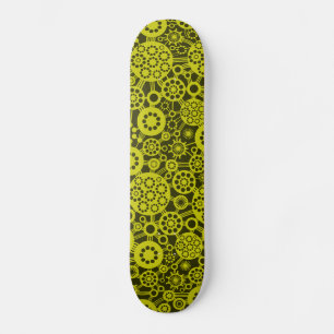 Skateboard Ecosistema - Banana sobre oliva oscura